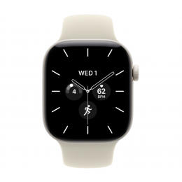 Apple Watch Series 12 42 mm Pearl White Ceramic, Sport Band (Sand)